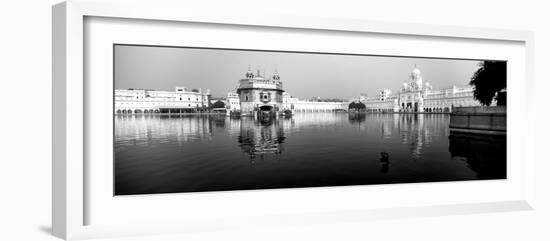 Temple at the Waterfront, Golden Temple, Amritsar, Punjab, India-null-Framed Photographic Print