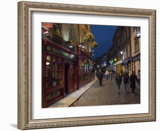 Temple Bar, Dublin, County Dublin, Republic of Ireland (Eire)-Sergio Pitamitz-Framed Photographic Print