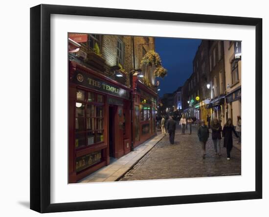 Temple Bar, Dublin, County Dublin, Republic of Ireland (Eire)-Sergio Pitamitz-Framed Photographic Print