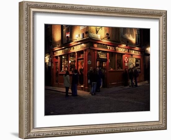 Temple Bar, Dublin, Eire (Republic of Ireland)-Roy Rainford-Framed Photographic Print