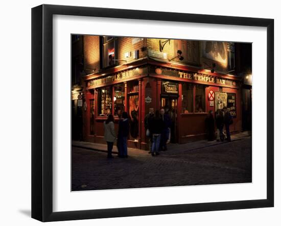Temple Bar, Dublin, Eire (Republic of Ireland)-Roy Rainford-Framed Photographic Print