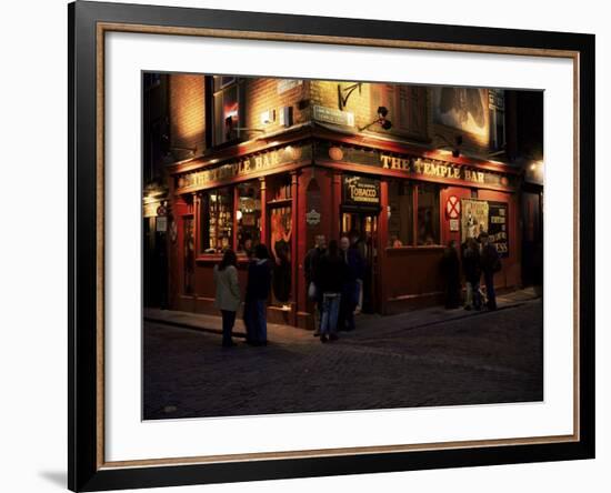 Temple Bar, Dublin, Eire (Republic of Ireland)-Roy Rainford-Framed Photographic Print