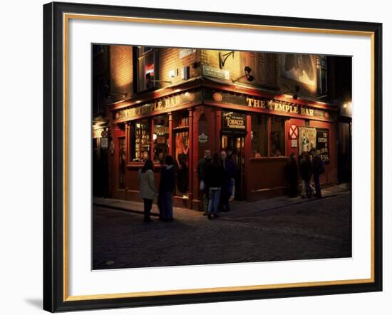 Temple Bar, Dublin, Eire (Republic of Ireland)-Roy Rainford-Framed Photographic Print