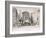 Temple Bar, London, C1845-M & N Hanhart-Framed Giclee Print