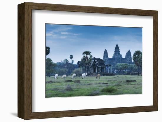 Temple Complex of Angkor Wat, Angkor, UNESCO World Heritage Site, Siem Reap, Cambodia, Indochina-Andrew Stewart-Framed Photographic Print