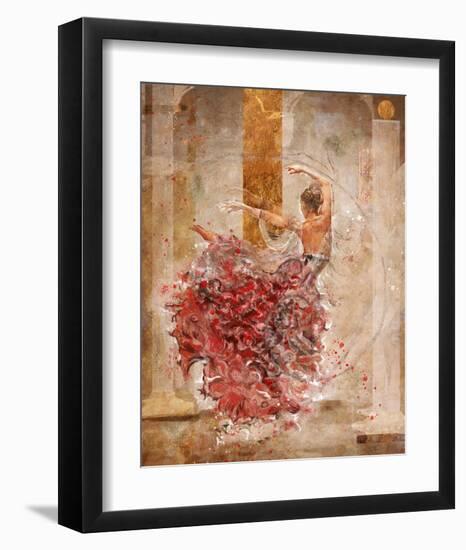 Temple Dancer No. 1-Marta Wiley-Framed Art Print