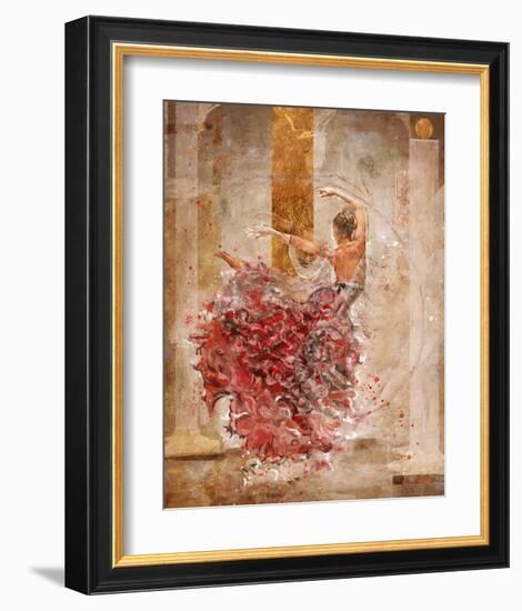 Temple Dancer No. 1-Marta Wiley-Framed Art Print