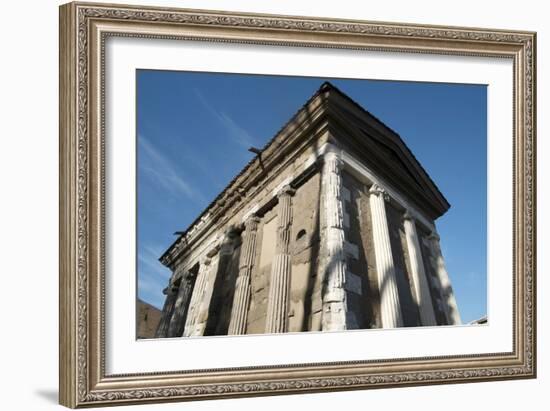 Temple Dedicated to the God of the Water (Portuno) (Temple of Portunus)-Oliviero Olivieri-Framed Photographic Print