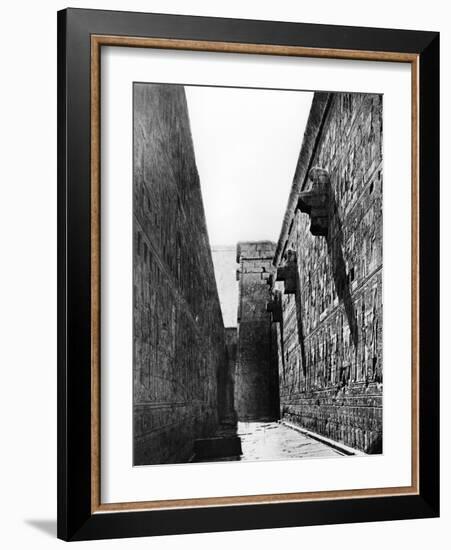 Temple Edfu, Egypt, 1893-Auguste Edouard Mariette-Framed Giclee Print