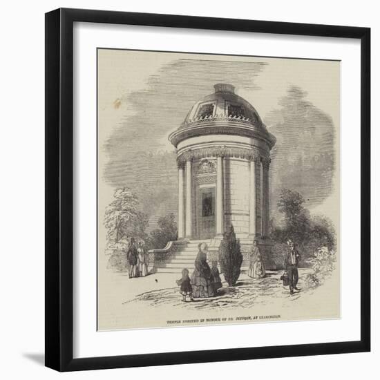 Temple Erected in Honour of Dr Jephson, at Leamington-null-Framed Giclee Print