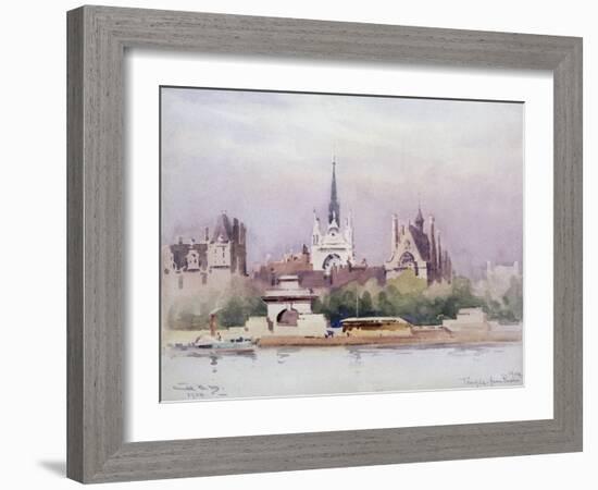 Temple from the River, 1904-William Alister Macdonald-Framed Giclee Print