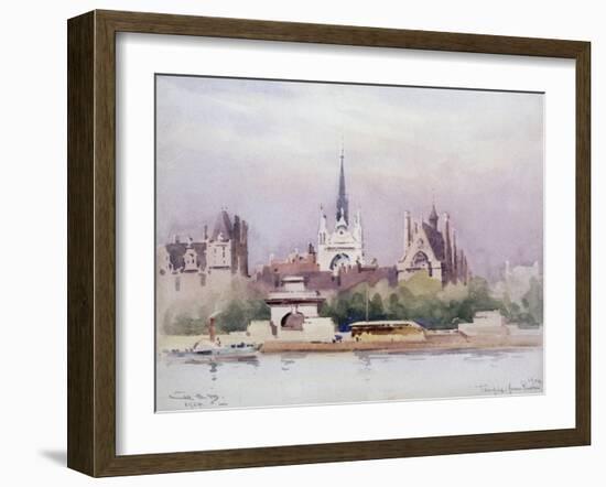 Temple from the River, 1904-William Alister Macdonald-Framed Giclee Print