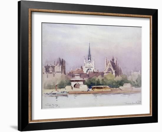 Temple from the River, 1904-William Alister Macdonald-Framed Giclee Print