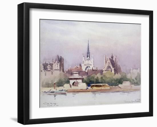Temple from the River, 1904-William Alister Macdonald-Framed Giclee Print