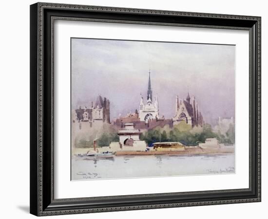 Temple from the River, 1904-William Alister Macdonald-Framed Giclee Print