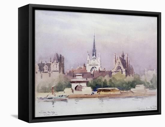 Temple from the River, 1904-William Alister Macdonald-Framed Premier Image Canvas