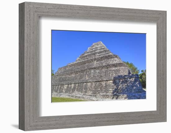 Temple I, Chaccoben, Mayan Archaeological Site-Richard Maschmeyer-Framed Photographic Print