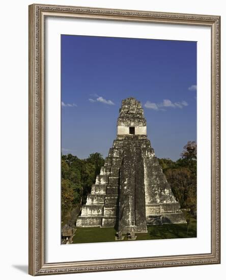 Temple I or Temple of the Giant Jaguar at Tikal-Danny Lehman-Framed Photographic Print