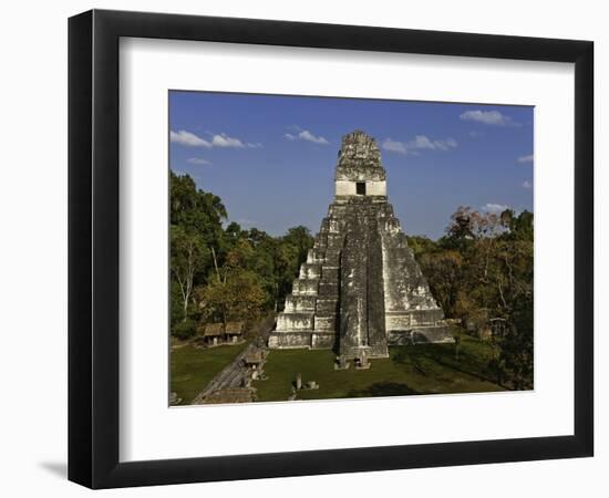 Temple I or Temple of the Giant Jaguar at Tikal-Danny Lehman-Framed Photographic Print