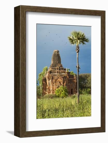 Temple in Bagan, Myanmar.-Michele Niles-Framed Photographic Print