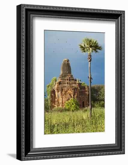 Temple in Bagan, Myanmar.-Michele Niles-Framed Photographic Print