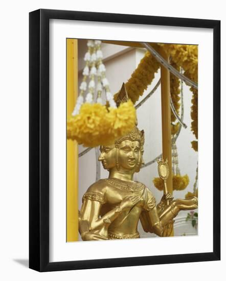 Temple in Little India, Singapore, South East Asia-Amanda Hall-Framed Photographic Print