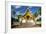 Temple in Luang Prabang Museum, Laos-lkunl-Framed Photographic Print