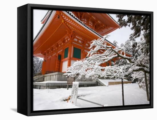 Temple, Koyason Region, Japan-Gavriel Jecan-Framed Premier Image Canvas