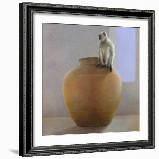 Temple Monkey-Lincoln Seligman-Framed Giclee Print