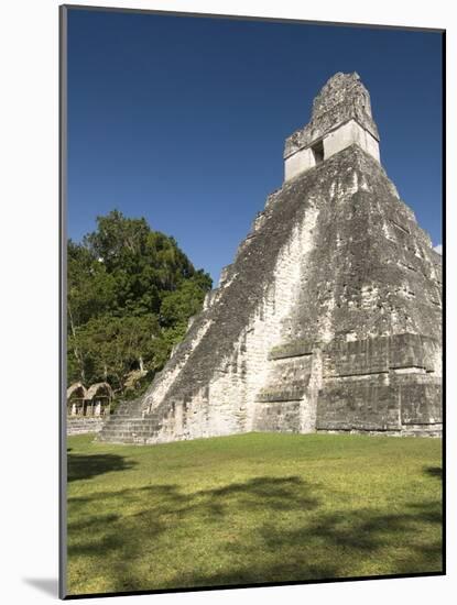 Temple No. 1 (Jaguar Temple), Tikal, UNESCO World Heritage Site, Peten, Guatemala-null-Mounted Photographic Print