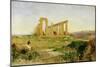 Temple of Agrigento-Edward Lear-Mounted Giclee Print