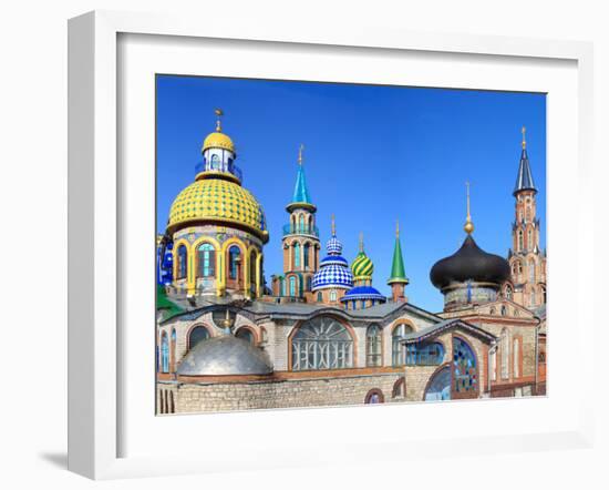 Temple of All Religions', Modern Architecture, Kazan, Tatarstan, Russia-Ivan Vdovin-Framed Photographic Print