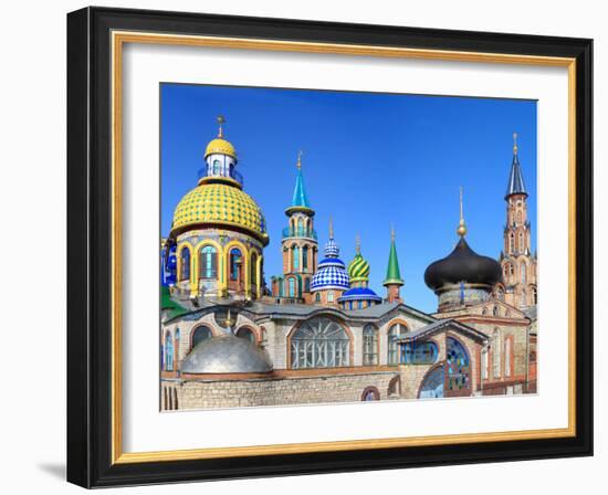 Temple of All Religions', Modern Architecture, Kazan, Tatarstan, Russia-Ivan Vdovin-Framed Photographic Print