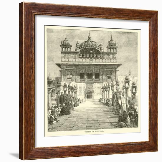 Temple of Amritsar-null-Framed Giclee Print
