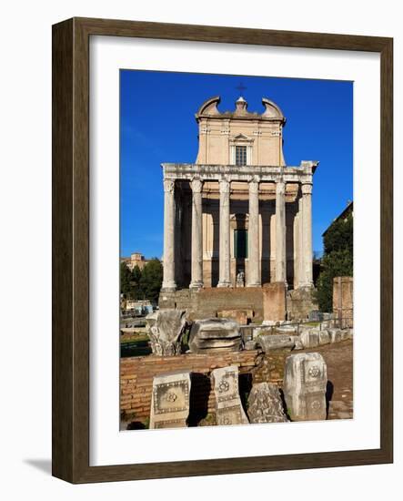 Temple of Antoninus and Faustina-Sylvain Sonnet-Framed Photographic Print