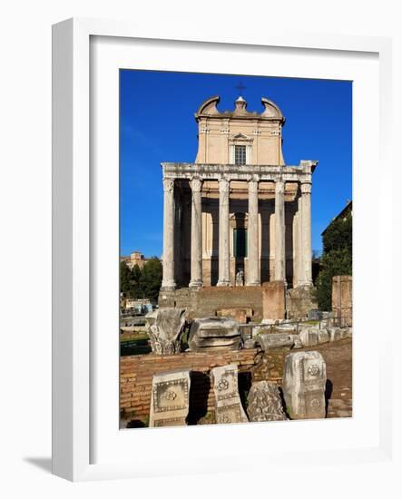 Temple of Antoninus and Faustina-Sylvain Sonnet-Framed Photographic Print