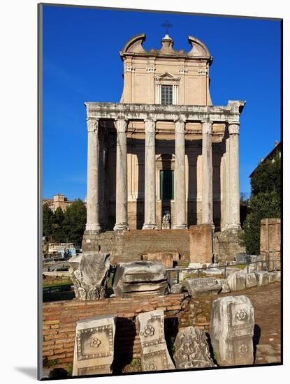 Temple of Antoninus and Faustina-Sylvain Sonnet-Mounted Photographic Print