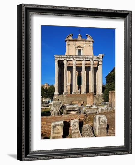 Temple of Antoninus and Faustina-Sylvain Sonnet-Framed Photographic Print