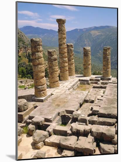 Temple of Apollo, Delphi, Greece, Europe-Ken Gillham-Mounted Photographic Print