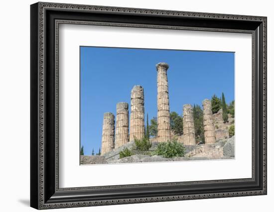 Temple of Apollo, Delphi, Greece-Jim Engelbrecht-Framed Photographic Print