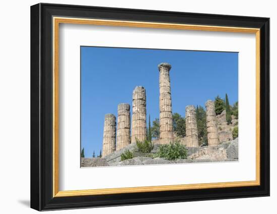 Temple of Apollo, Delphi, Greece-Jim Engelbrecht-Framed Photographic Print