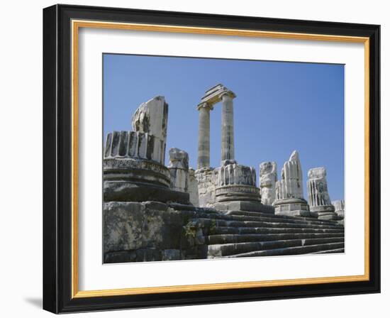 Temple of Apollo, Didyma, Anatolia, Turkey, Asia Minor, Asia-Michael Short-Framed Photographic Print