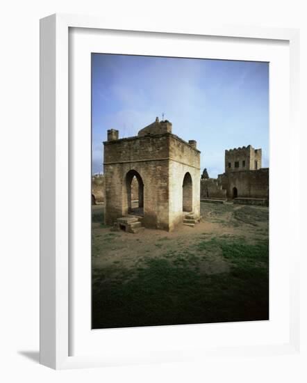 Temple of Atesgah, Zoroastrian Cult, Baku, Azerbaijan, Central Asia-Olivieri Oliviero-Framed Photographic Print