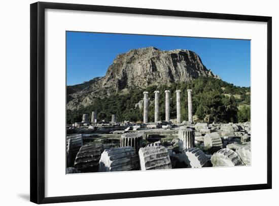 Temple of Athena Polias, Priene, Turkey BC-null-Framed Giclee Print