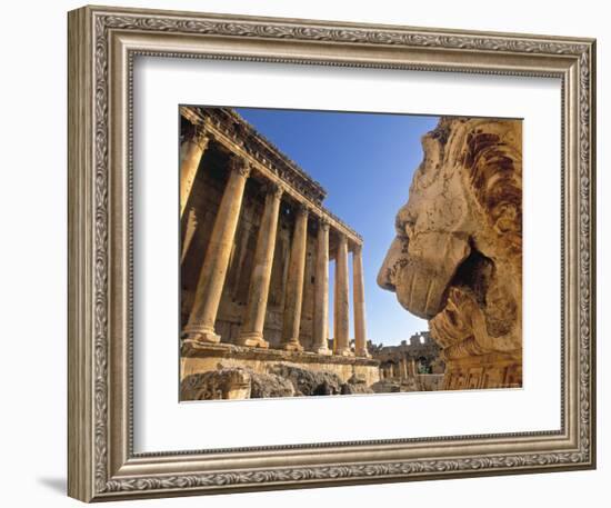 Temple of Bacchus, Baalbek, Bekaa Valley, Lebanon-Gavin Hellier-Framed Photographic Print