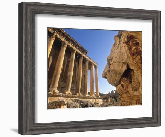 Temple of Bacchus, Baalbek, Bekaa Valley, Lebanon-Gavin Hellier-Framed Photographic Print