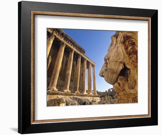 Temple of Bacchus, Baalbek, Bekaa Valley, Lebanon-Gavin Hellier-Framed Photographic Print