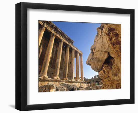 Temple of Bacchus, Baalbek, Bekaa Valley, Lebanon-Gavin Hellier-Framed Photographic Print