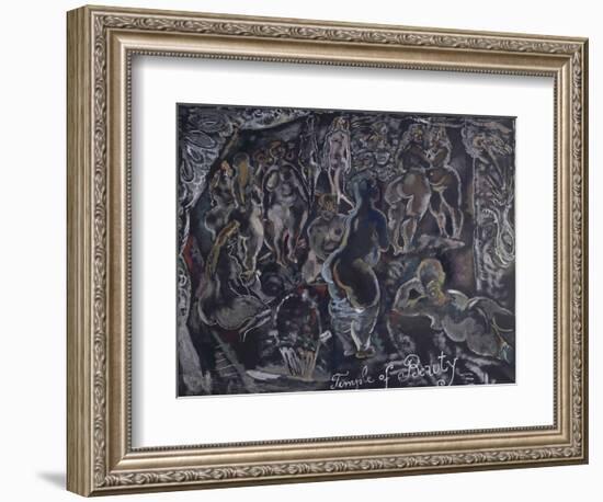 Temple of beauty-Jules Pascin-Framed Giclee Print