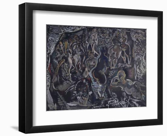 Temple of beauty-Jules Pascin-Framed Giclee Print